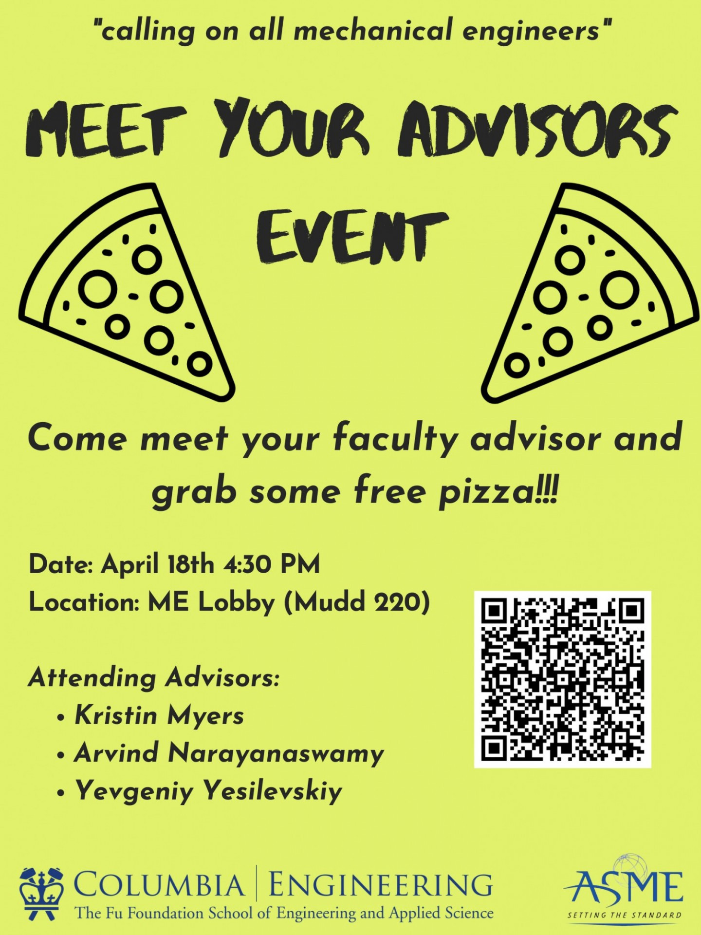 Event flyer